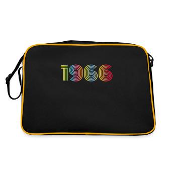 1966 Anniversaire Funky Année - Sac Retro - noir/or - Dos