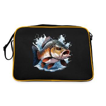 CARP - Retro Bag - black/gold - Back