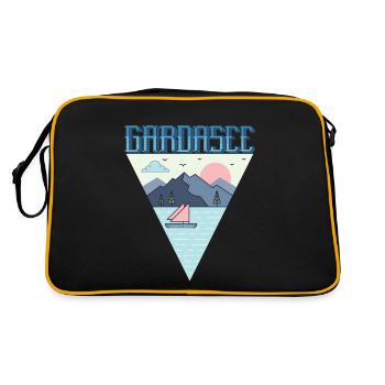 Lac de Garde - Sac Retro - noir/or - Dos