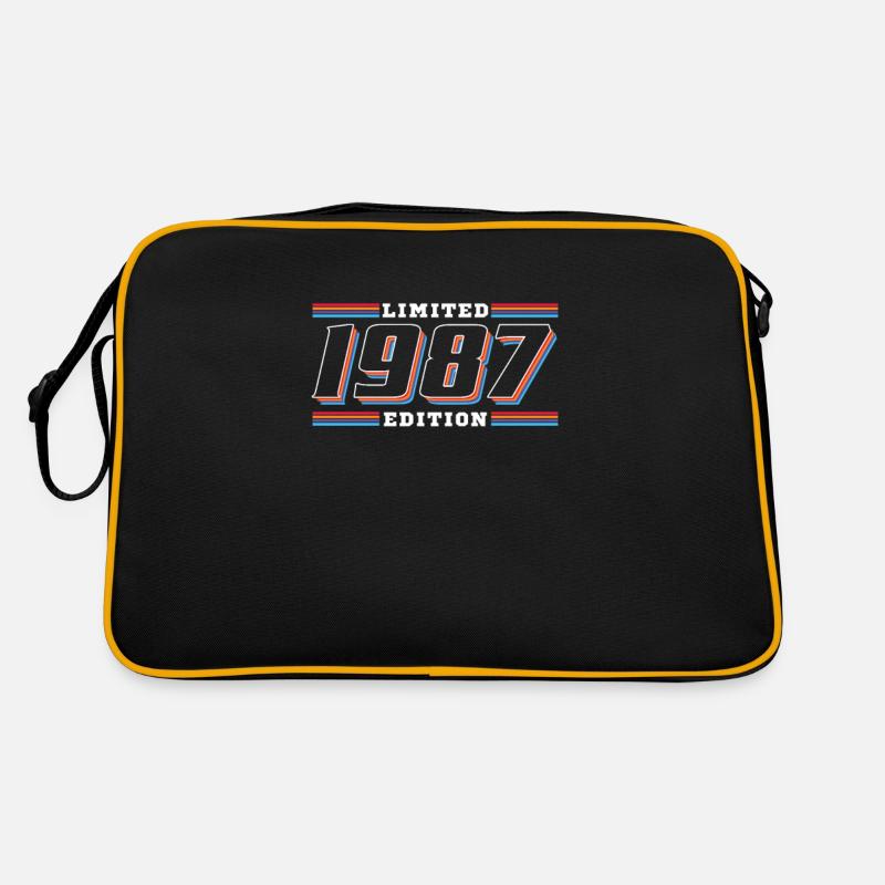 1987 Geburtstag Limited Edition 80s Retro Tasche