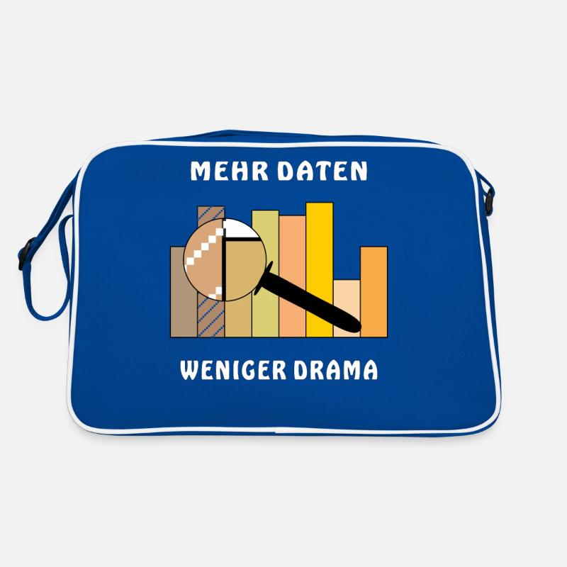 PLUS DE DONNÉES, MOINS DE DRAME Sac Retro