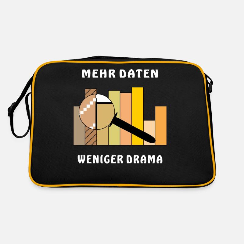 PLUS DE DONNÉES, MOINS DE DRAME Sac Retro