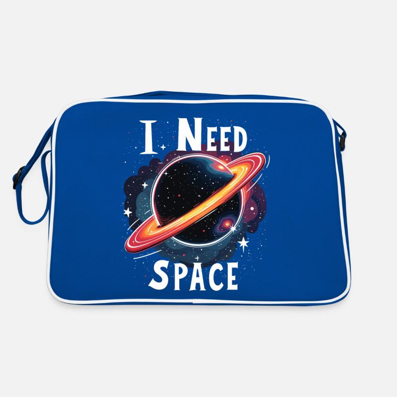 I NEED SPACE Retro Bag