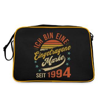 30e anniversaire J’ai 30 ans de marque déposée - Sac Retro - noir/or - Dos