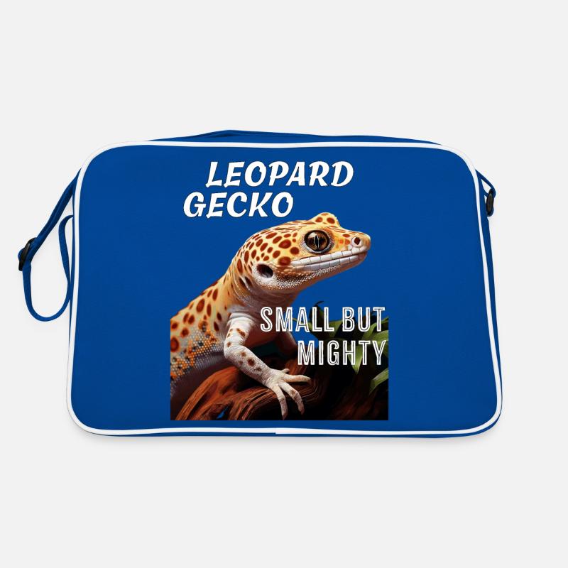 LEOPARD GECKO SMALL BUT MIGHTY Retro Tasche