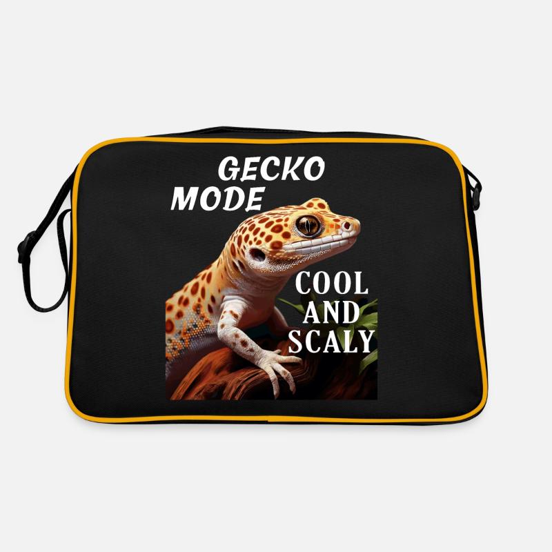 GECKO MODE COOL AND SCALY Retro Tasche