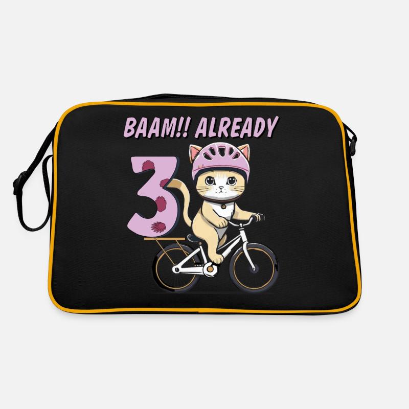 KATZE FAHRRAD BAAM!! ALREADY DREI Retro Tasche