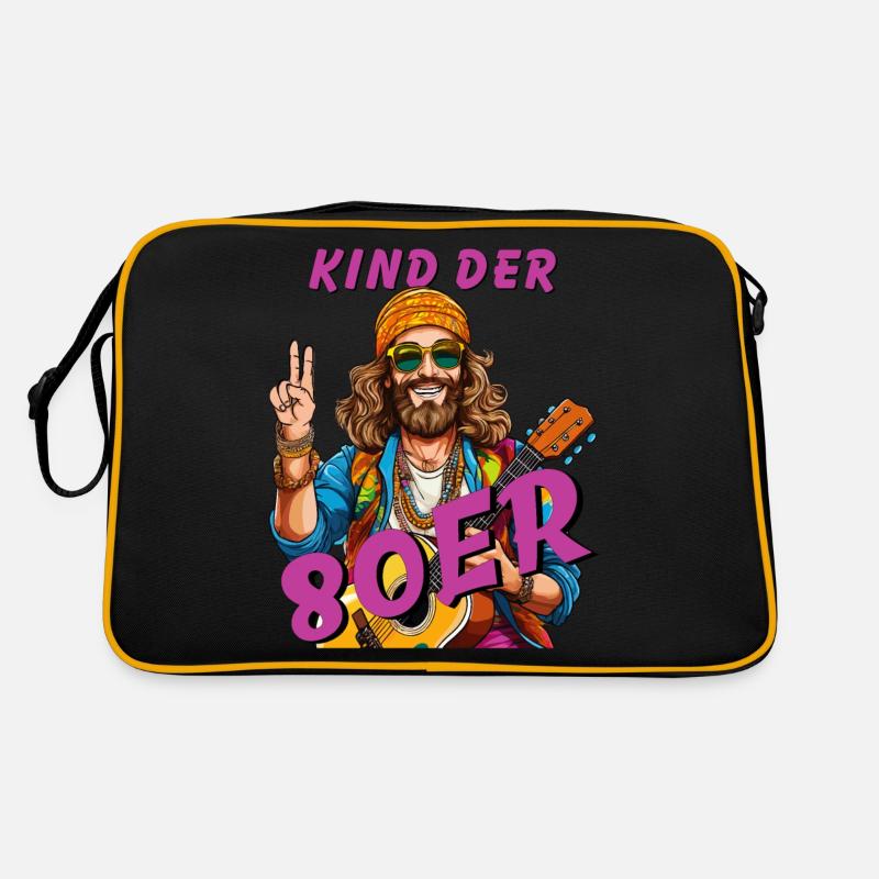 MANN KIND DER 80er Retro Tasche