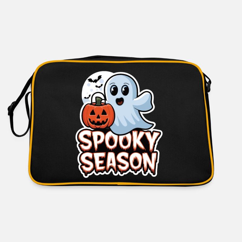 Cute Halloween Ghost Spooky Season Ghost Retro Bag