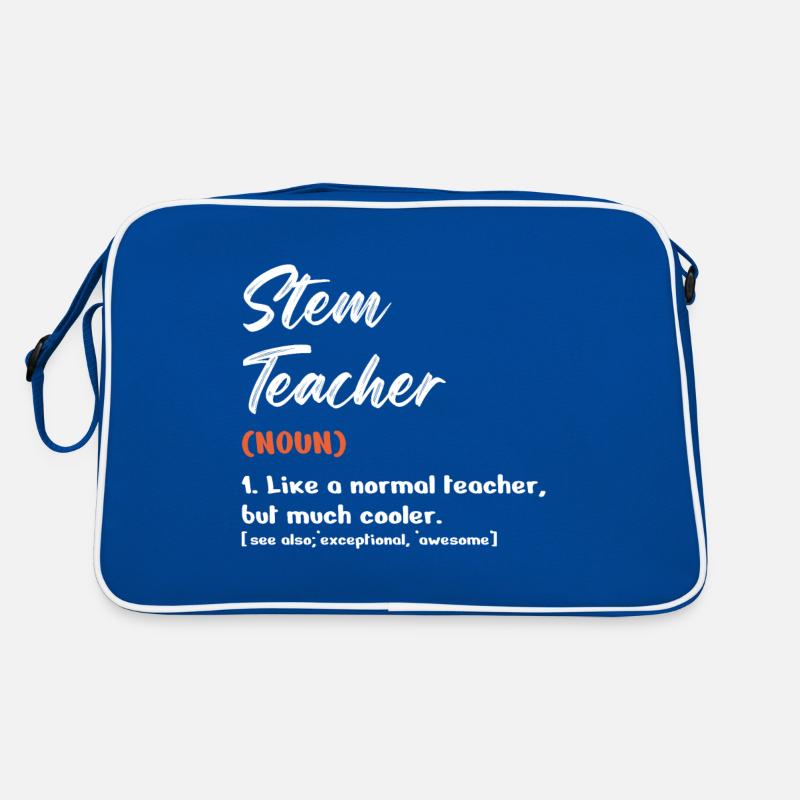 Enseignant STEM comme un enseignant normal mais beaucoup plus cool Sac Retro