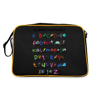 Instructeur en éducation spécialisée STEM - Sac Retro - noir/or - Dos