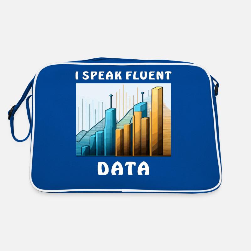 JE PARLE COURAMMENT LES DONNÉES Sac Retro