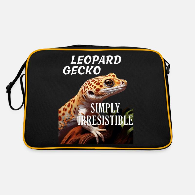 LE GECKO LÉOPARD TOUT SIMPLEMENT IRRÉSISTIBLE Sac Retro