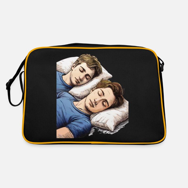 MEN SLEEPING Retro Bag
