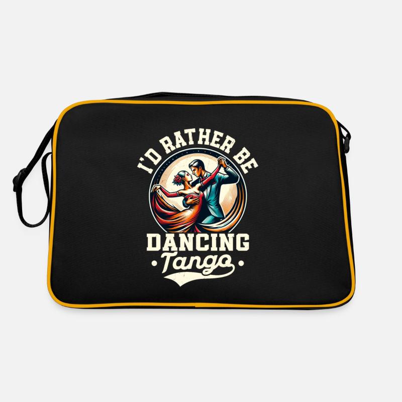 I'd Rather Be Dancing Tango Latin Music Tango Danc Retro Bag