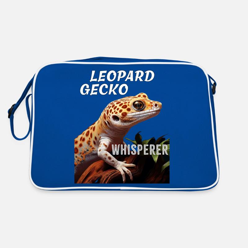 LEOPARD GECKO WHISPERER Retro Tasche