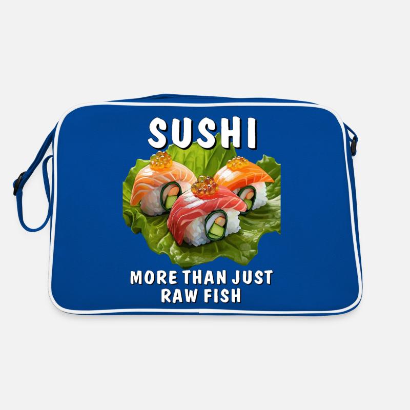 LES SUSHIS, PLUS QUE DU POISSON Sac Retro