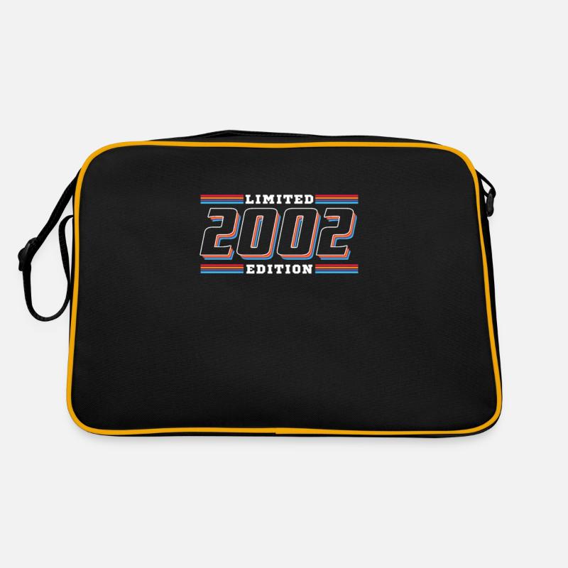 2002 Geburtstag Limited Edition 80s Retro Tasche