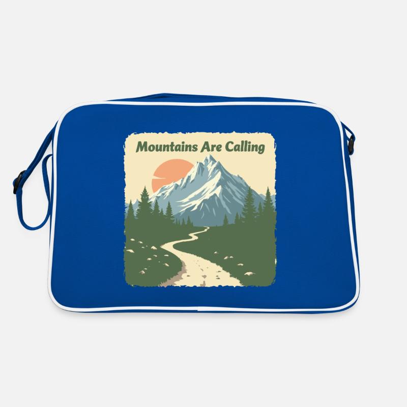 DIE BERGE RUFEN Retro Tasche