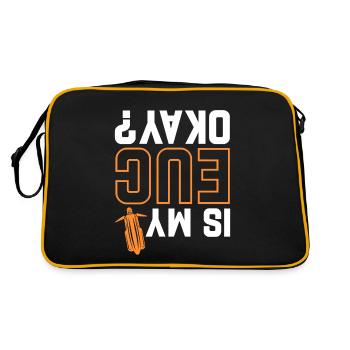 est mon euc correct Design pour un passionné de - Sac Retro - noir/or - Dos