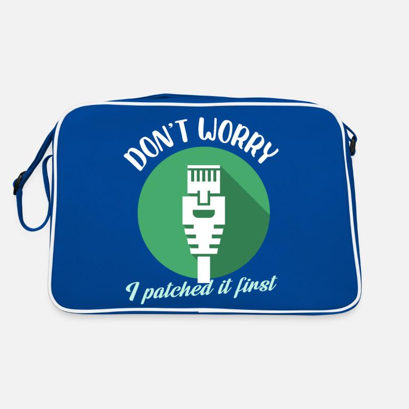 dont worry I patched it first Design Retro Tasche