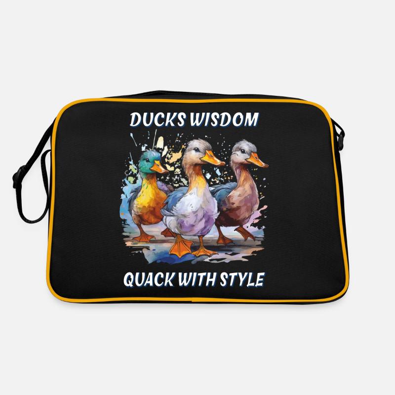 CANARDS SAGESSE CHARLATAN AVEC STYLE Sac Retro