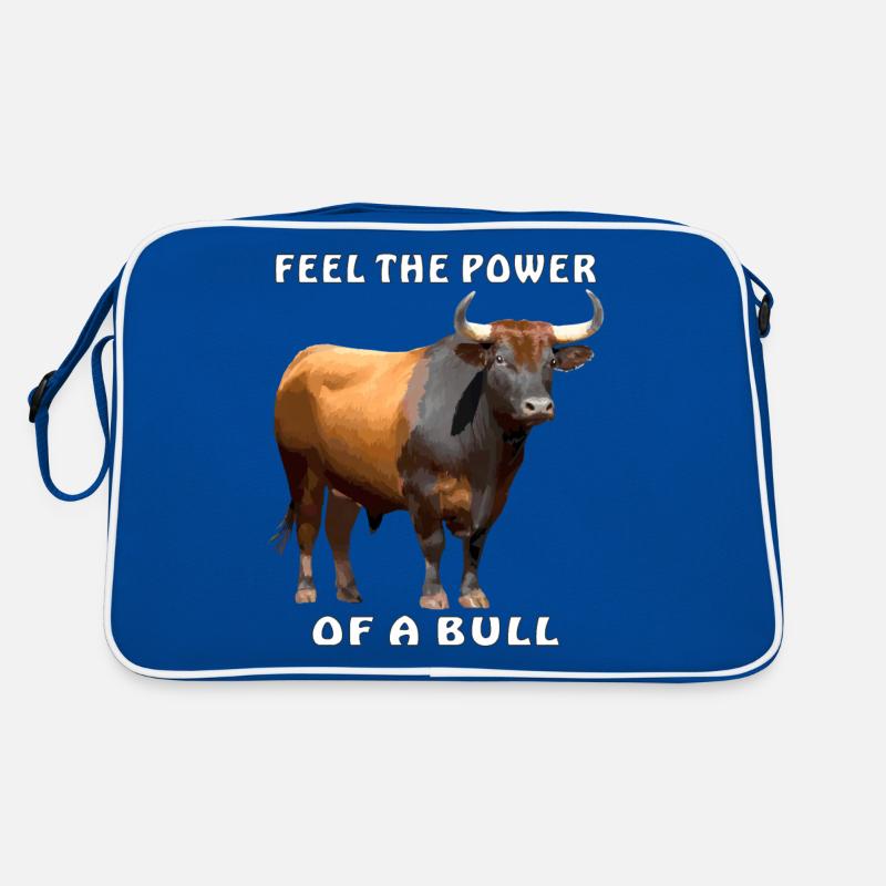 RESSENTEZ LA PUISSANCE D’UN TAUREAU Sac Retro