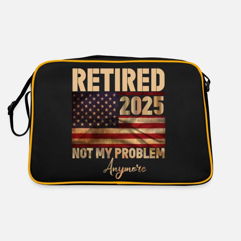 Retraité 2025 - plus mon problème Sac Retro