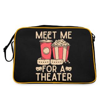 Théâtre musical Retrouvez-moi pour une scénographie théâtrale - Sac Retro - noir/or - Dos