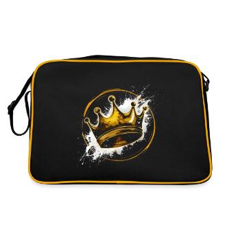 Roi de la Couronne d’Or - Sac Retro - noir/or - Dos