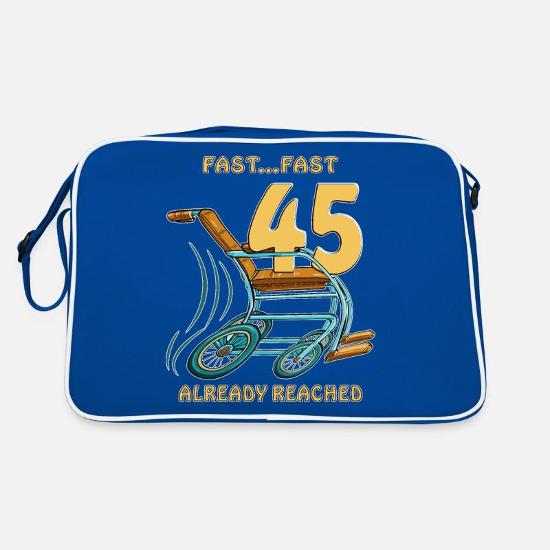 JEÛNE D’ANNIVERSAIRE... PRÈS DE 45 DÉJÀ ATTEINTS Sac Retro