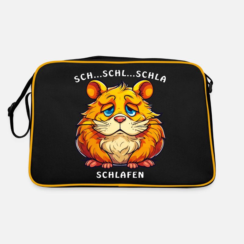 HAMSTER... KEY... SLEEP WELL Retro Bag