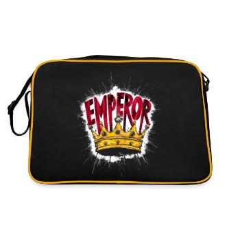 Kaiser-Krone - Retro Tasche - Schwarz/Gold - Hinten