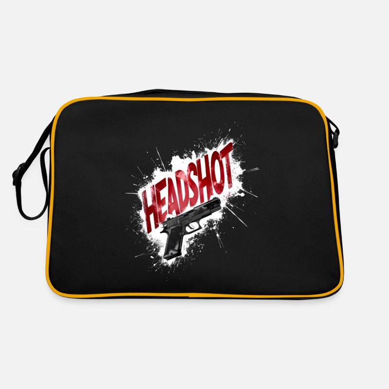 Pistolet d’arme de poing Headshot Sac Retro