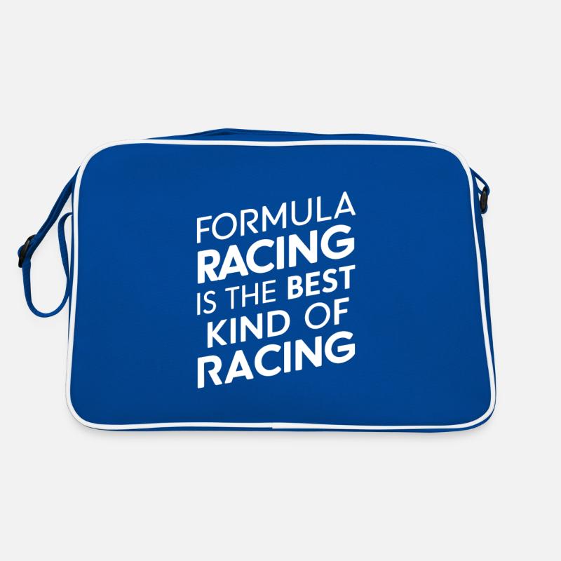 La course de formule est le meilleur type de course Sac Retro
