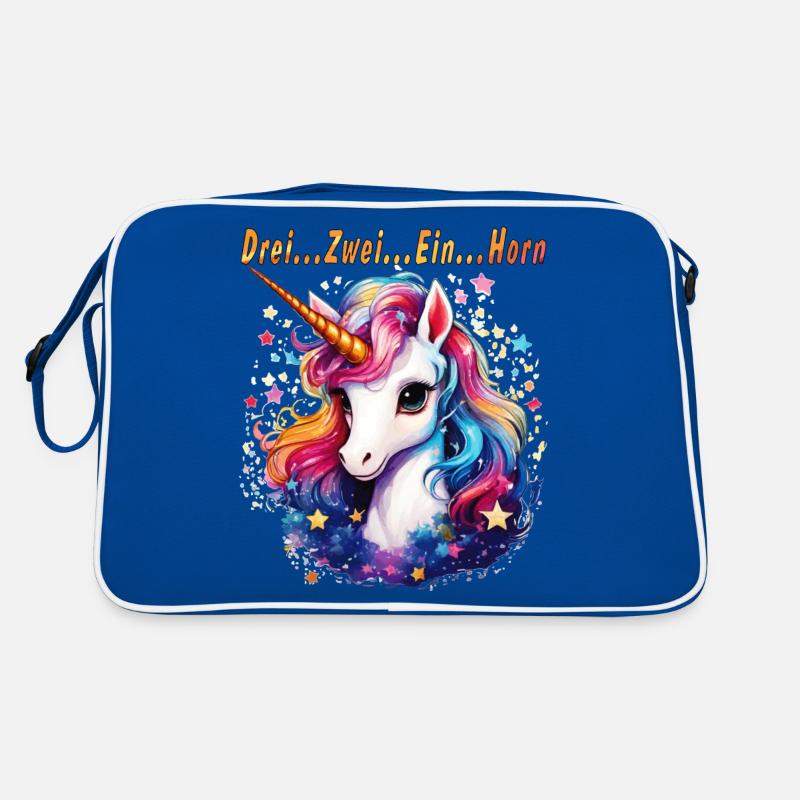 Trois... Deux... UN... CORNE Sac Retro