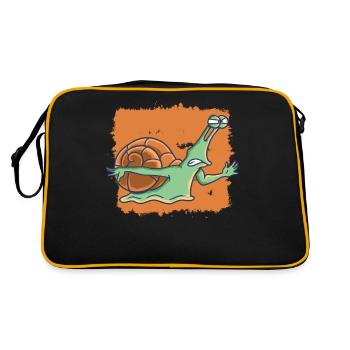 Course à pied Escargot Jogging Course à pied - Sac Retro - noir/or - Dos