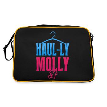 Friperie Shopper Haul-ly Molly Friperift - Sac Retro - noir/or - Dos
