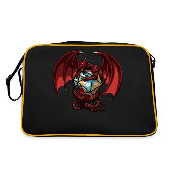 Donjons Dragon Donjon Magique - Sac Retro - noir/or - Dos
