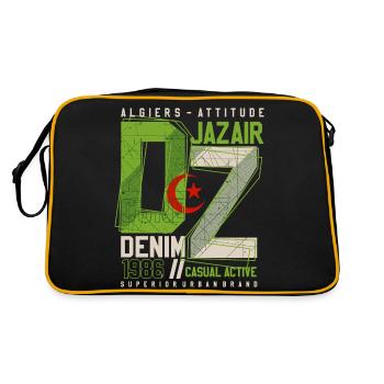 URBAN DZ - Sac Retro - noir/or - Dos