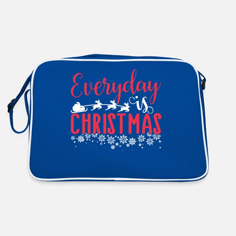 Christmas Everyday Is Christmas Retro Bag