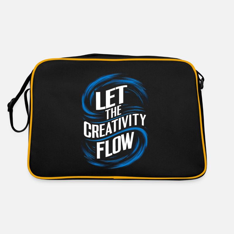let the creativity flow Retro Bag