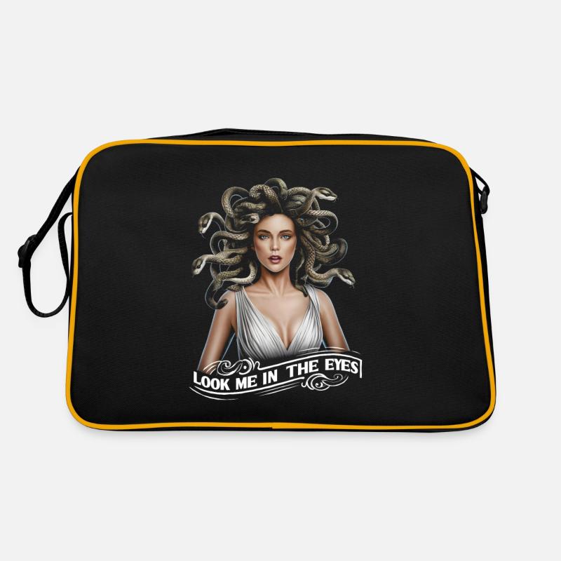 Méduse / Regarde-moi dans les yeux Sac Retro