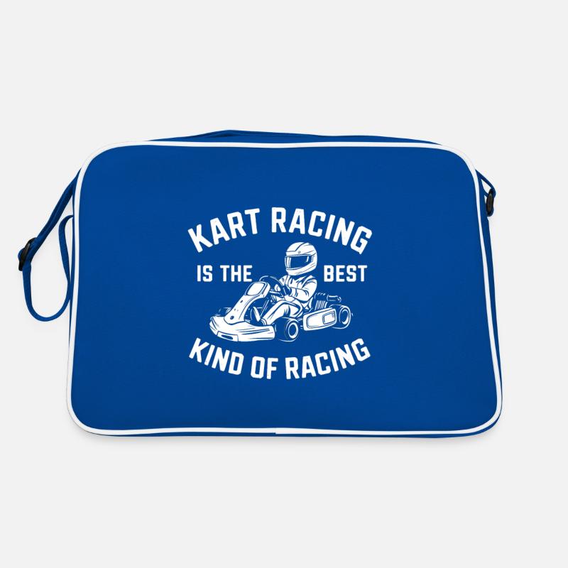 La course de karting est le meilleur type de course Sac Retro