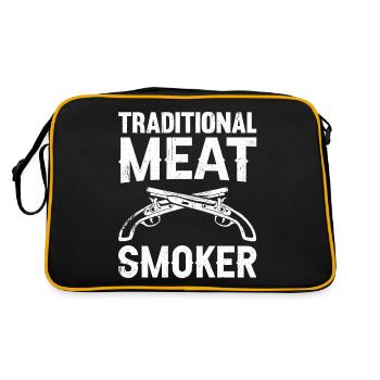 Vorderlader Muzzleloader Muzzle Loading - Retro Bag - black/gold - Back