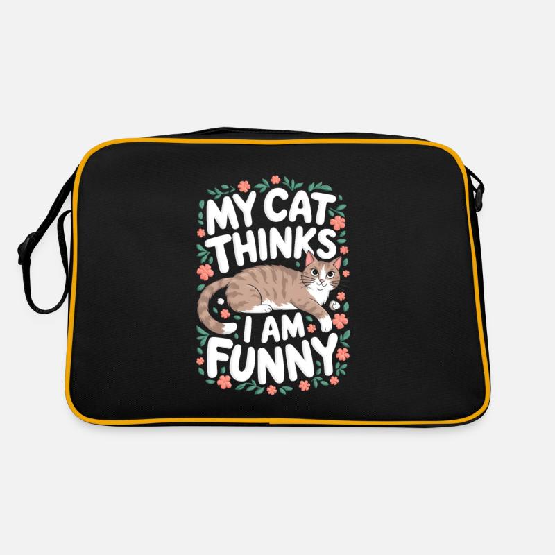 Mon chat pense que je suis drôle Sac Retro