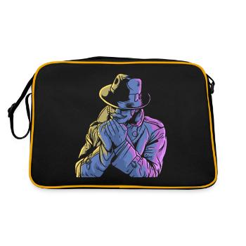 Service Agent Officer Detective - Retro Bag - black/gold - Back