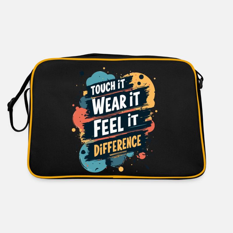 FEEL THE DIFFERENCE Retro Bag