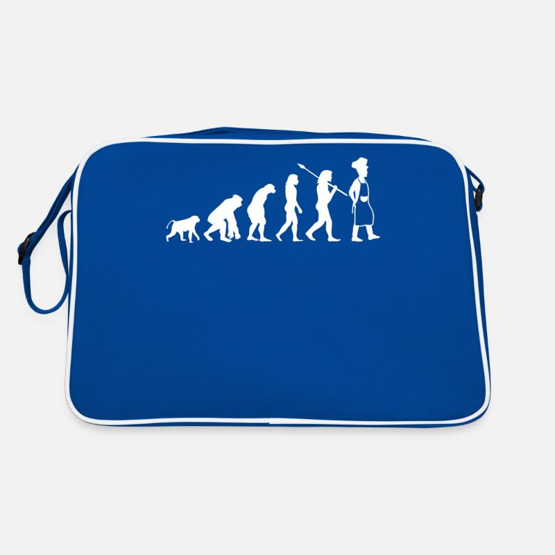 Kochen Menschliche Evolution Koch Essen Koch Retro Tasche