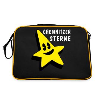 CHEMNITZ STAR FEVER - Retro Bag - black/gold - Back